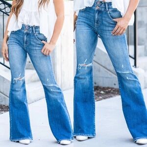 KanCan High Rise Flare Jeans